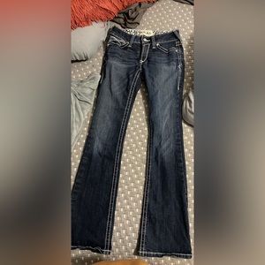 Brand new Ariat jeans wore a few time but they are too short for me.